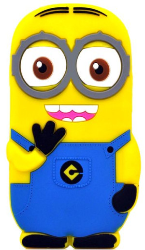 Minionki Etui 3d Iphone 4