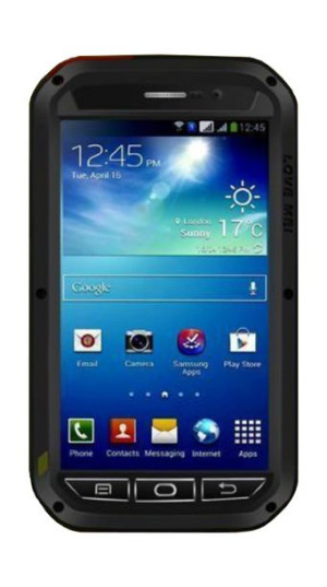 Pancerne Etui Love Mei Samsung Mega 5,8 Czarny