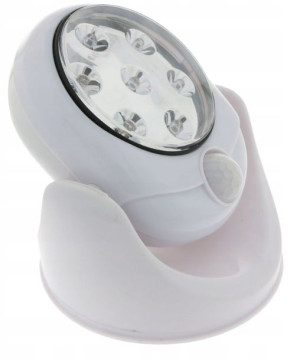 Lampa 7led Z Czujnikiem Ruchu Na Baterie