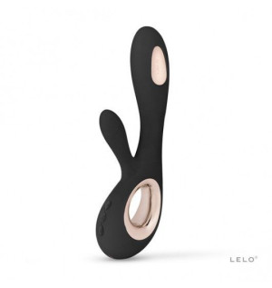 Luksusowy Króliczek Lelo Soraya Wave Black