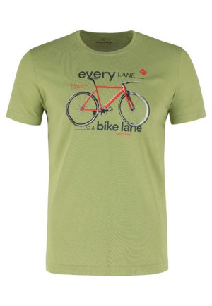 T-shirt Koszulka Męska Szara Nadruk Bike T-lane 3xl
