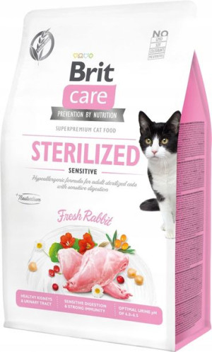 Brit Care Cat Grain Free Sterilized Sensitive 400g