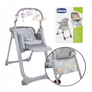 Zestaw Chicco Krzesełko Polly + Koszyk Na Zabawki