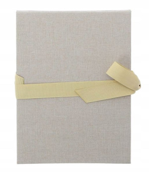 Album jamnik harmonijka 12 zdjęć 15x21 Linen Cream