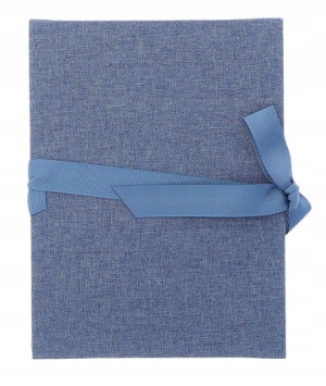 Album jamnik harmonijka 12 zdjęć 15x21 Linen Blue
