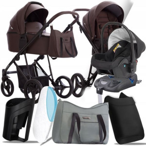 Wózek Bebetto 4w1 Flavio Pro 11 I Kite + Baza Dock