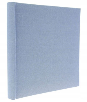 Album klasyczny Linen Sky turkus 40 stron ecru