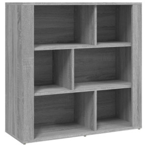Szafka, szary dąb sonoma, 80x30x80 cm, materiał drewnopochodny