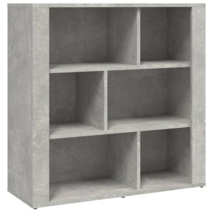Szafka, szarość betonu, 80x30x80 cm, materiał drewnopochodny