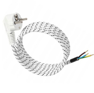 Przewód kabel z wtyczką sznur do żelazka 1,9m