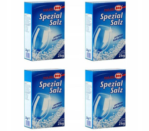 SÓL OCHRONNA DO ZMYWAREK 2KG Zmiękcza Wodę ORO 4x