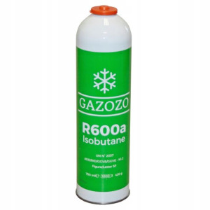 IZOBUTAN r600a GAZ Czynnik Chłodniczy 420g 750ml