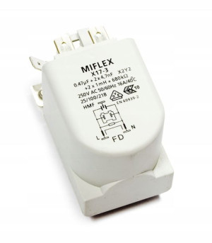 Filtr przeciwzakłóceniowy Amica Miflex X17-3