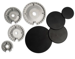 Palniki kuchenki płyty gazowej Amica Defendi kpl.