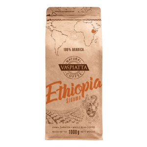 Kawa Ziarnista Vaspiatta Natural Ethiopia 1kg