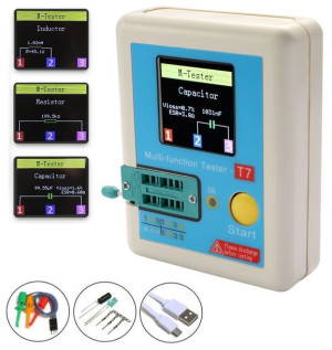 Tester Tranzystorów LCR-T7 ESR NPN PNP MOSFET