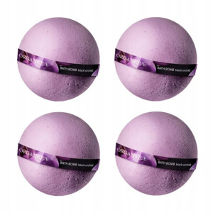 Kula do kąpieli Organique czarna orchidea 4x 170 g
