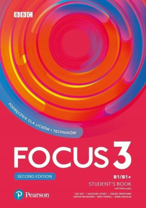 Focus 3 Podręcznik 2020 + Digital Resources+Online