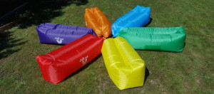 Lazy sofa, dmuchana sofa air sofa materac 4 sztuki
