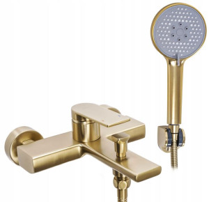 Bateria wannowa ze słuchawką VERSO BRUSH GOLD REA