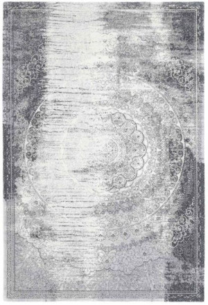 Dywan wełniany do salonu ABBIE Jasny Szary DIAMOND