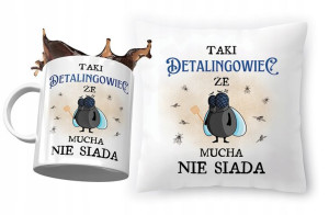 Zestaw Dla Detalingowca Poduszka + Kubek Prezent