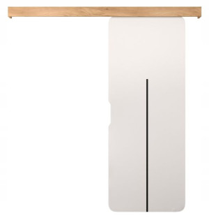 Drzwi przesuwne naścienne pokojowe Owalo X 90 cm