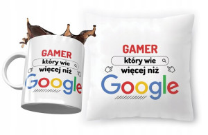 Zestaw Dla Gamera Poduszka + Kubek na Prezent