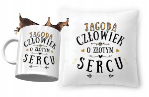 Zestaw Dla Jagody Poduszka + Kubek na Prezent