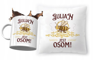 Zestaw Dla Juliana Poduszka + Kubek na Prezent