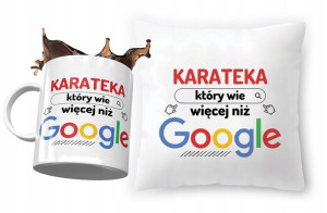 Zestaw Dla Karateki Poduszka + Kubek na Prezent