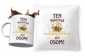 Zestaw Dla Karateki Poduszka + Kubek na Prezent