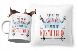 Zestaw Dla Kosmetologa Poduszka + Kubek na Prezent