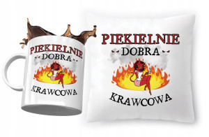Zestaw Dla Krawcowej Poduszka + Kubek na Prezent