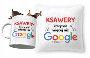Zestaw Dla Ksawerego Poduszka + Kubek na Prezent