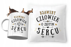 Zestaw Dla Ksawerego Poduszka + Kubek na Prezent