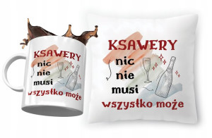 Zestaw Dla Ksawerego Poduszka + Kubek na Prezent