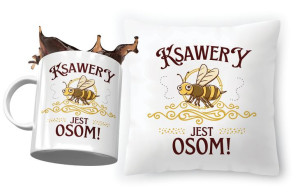 Zestaw Dla Ksawerego Poduszka + Kubek na Prezent