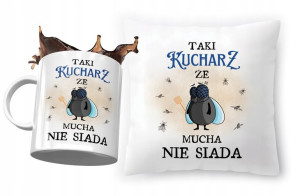 Zestaw Dla Kucharza Poduszka + Kubek na Prezent