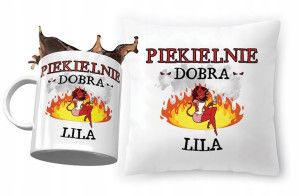 Zestaw Dla Liliany Poduszka + Kubek na Prezent