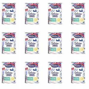 BUTCHER'S Delicious Dinners ryba dla kota 12x400g