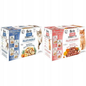 Brit Care Cat FG Flavour Box MIX 24x85g