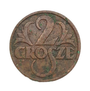 Stara moneta kolekcjonerska 2 grosze 1928 Polska