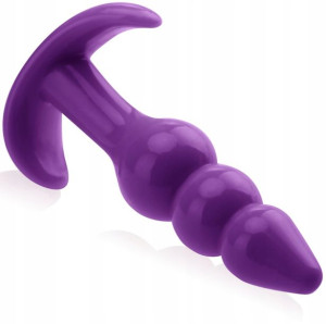 Sex Korek Analny Z Rączką Kulkowy Anal Plug Sonda