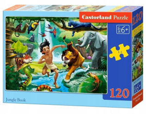 Puzzle 120 Jungle Book CASTOR bcd