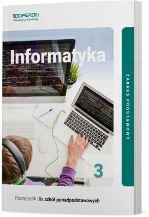 Informatyka 3 LO OPERON Podręcznik podstawowy