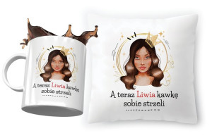 Zestaw Dla Liwii Poduszka + Kubek na Prezent