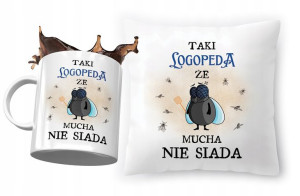 Zestaw Dla Logopedy Poduszka + Kubek Prezent