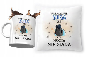 Zestaw Dla Luizy Poduszka + Kubek na Prezent