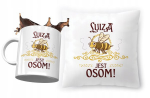 Zestaw Dla Luizy Poduszka + Kubek na Prezent